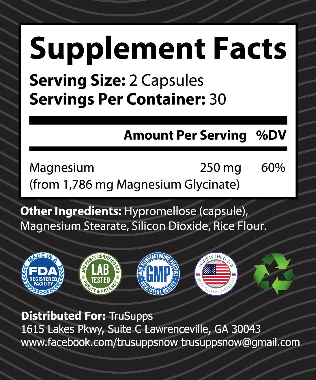 TruMag Glycinate